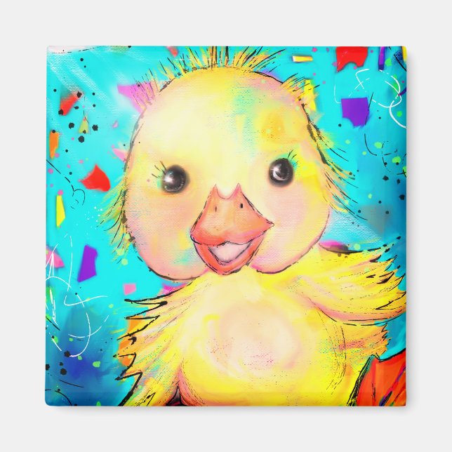 Imán Happy Duck Magnet (Frente)