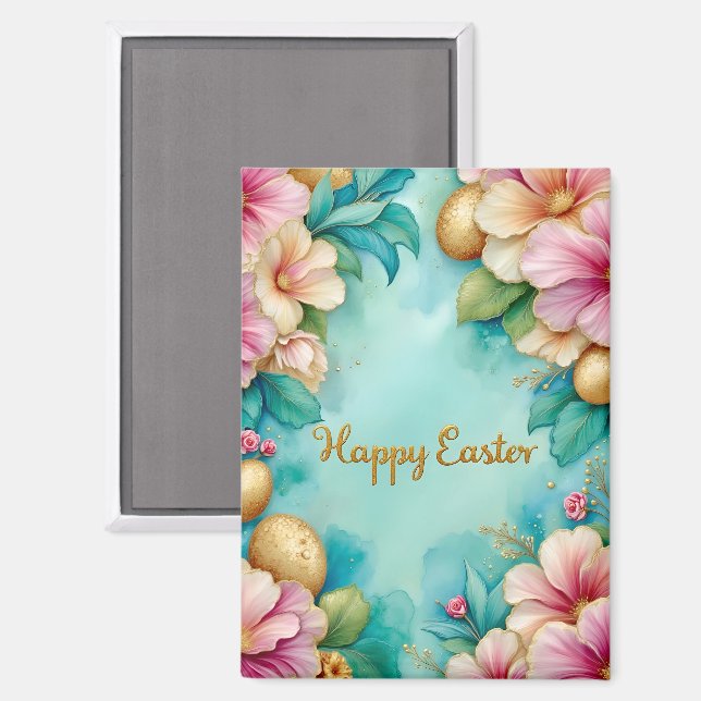 Imán ~ HAPPY EASTER ~  Magnet (Anverso/Reverso)
