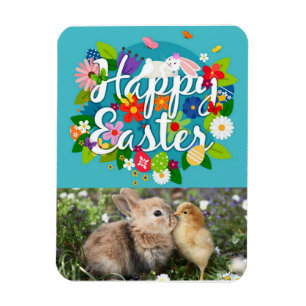 Imán Happy Easter Photo Magnet
