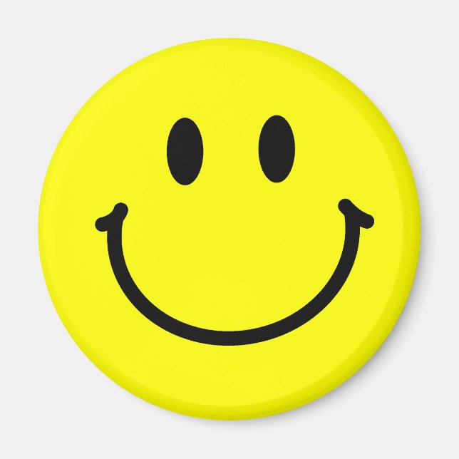Imán Happy Face Magnet (Frente)