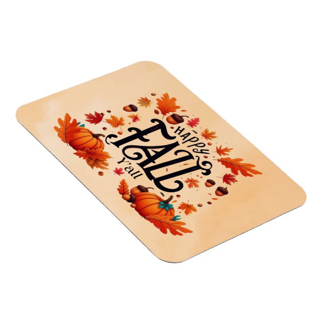 Imán Happy Fall Y'all (Lado Derecho)