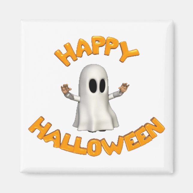 Imán Happy Halloween - (Frente)