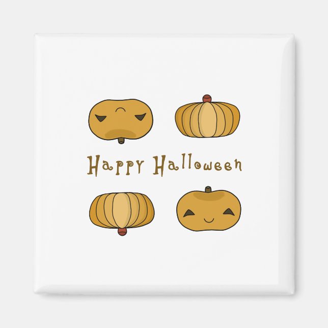 Imán Happy Halloween (Frente)