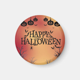 Imán Happy Halloween Magnet Orange