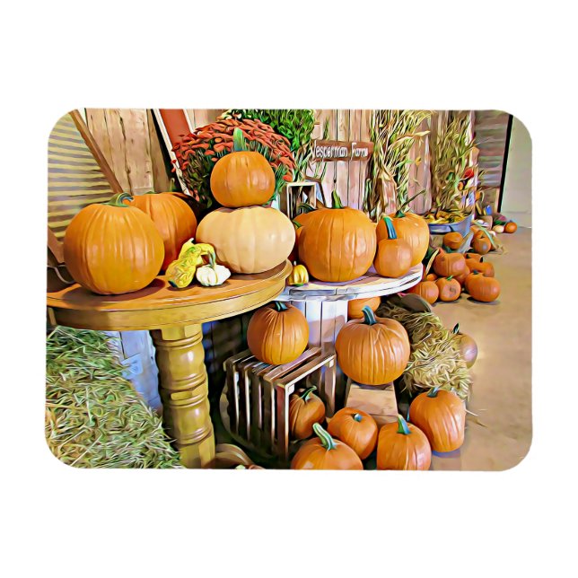 Imán Happy Halloween Otumeen Display Pumpkins Magnet (Horizontal)