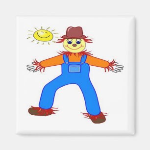 IMÁN "HAPPY HALLOWEEN" SCARECROW