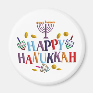 Imán Happy Hanukkah