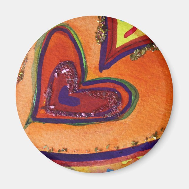 Imán Happy Heart Magnet (Frente)