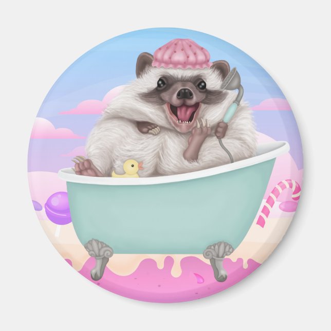 Imán Happy Hedgehog Magnet (Frente)