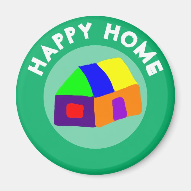 IMÁN HAPPY HOME (Frente)