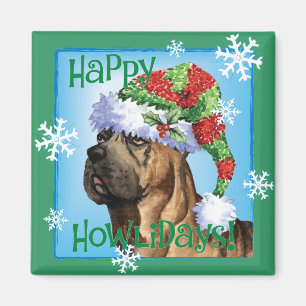 Imán Happy Howlidays Canso Corso