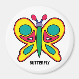 Imán Happy Kids Butterfly Magnet
