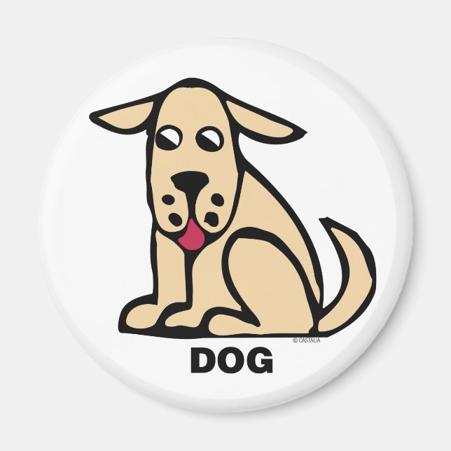 Imán Happy Kids Dog Magnet (Frente)