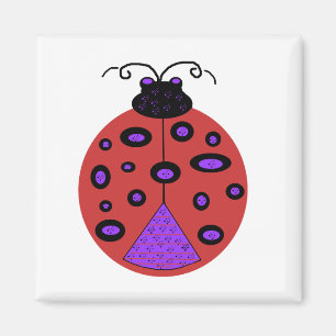 Imán Happy Ladybug