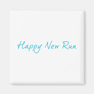 Imán Happy New Run