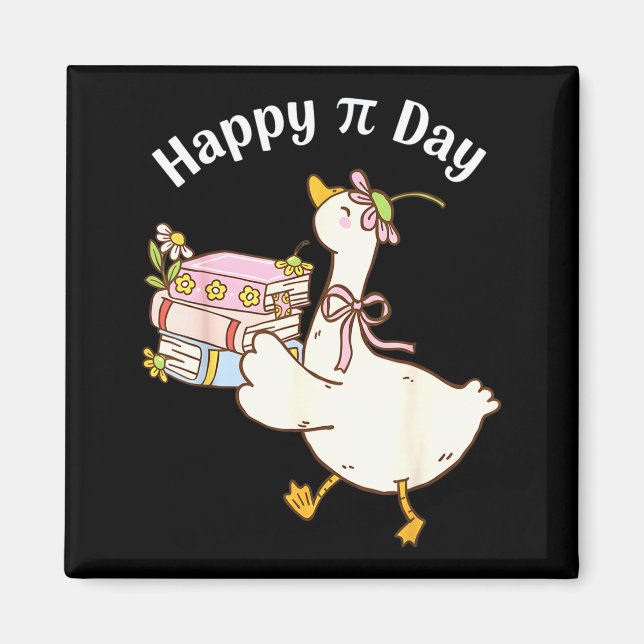 Imán Happy Pi Day Be Funny Math Teacher Lovers 100s Day (Frente)
