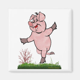 Imán Happy Pig Magnet