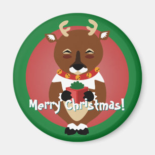 Imán Happy Reindeer Magnet