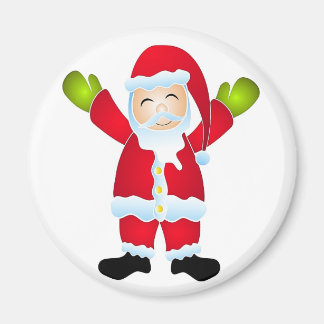 Imán Happy Santa Ornament Magnet