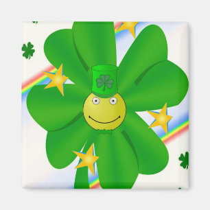 Imán Happy St. Patrick's Day Magnets Shamrock