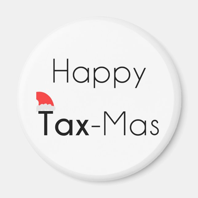 Imán Happy TaxMas (Frente)