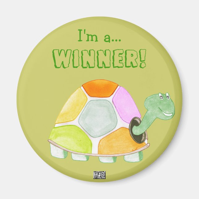 Imán Happy Tortoise Magnet (Frente)