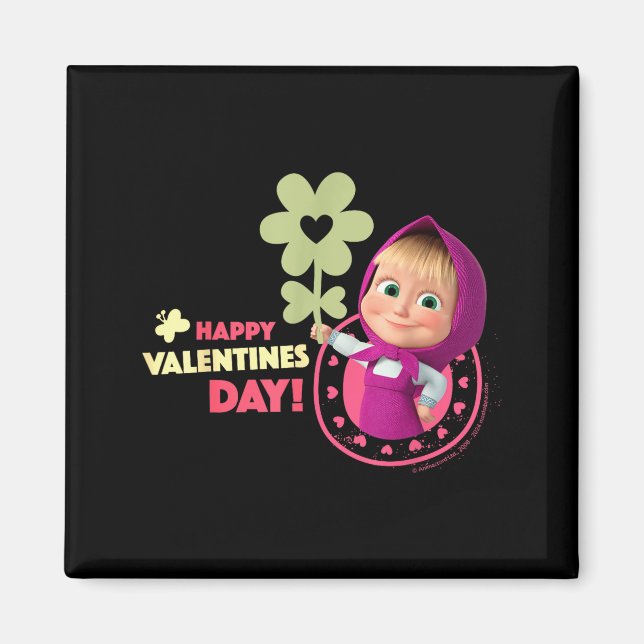 Imán Happy Valentines Day!  (Frente)