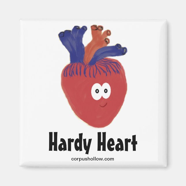 Imán Hardy Heart Magnet (Frente)