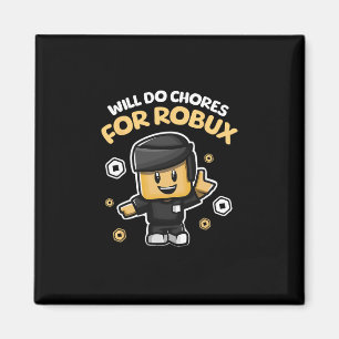 Imán Haré Tareas Por Robux - Diseño Divertido de Juegos