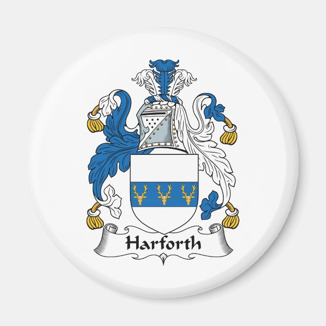 Imán Harforth Family Crest (Frente)
