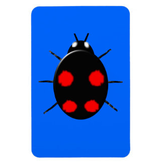 Imán Harlequin Ladybird Premium Magnet