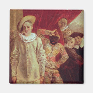 Imán Harlequin, Pierrot y Scapin, actores de COM
