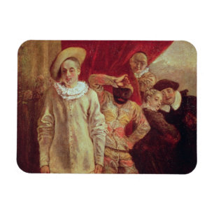Imán Harlequin, Pierrot y Scapin, actores de COM