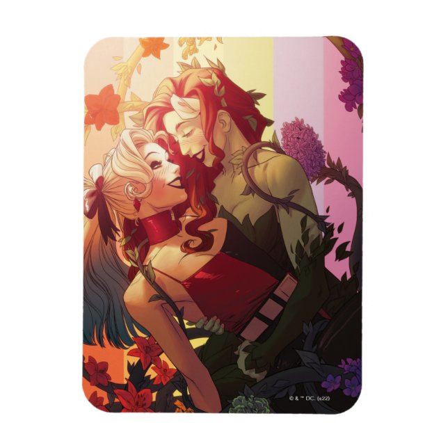 Imán Harley Quinn & Poison Ivy Pride Funda (Vertical)