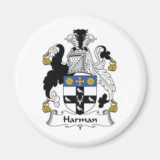 Imán Harman Family Crest (Frente)
