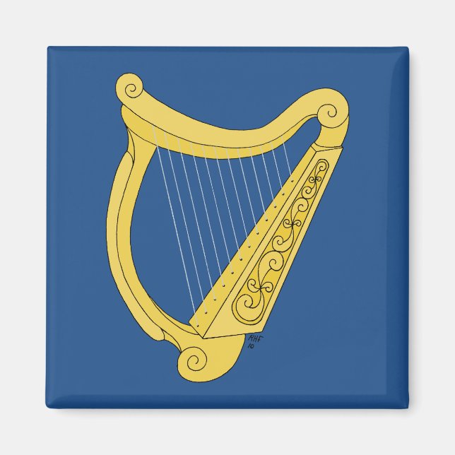 Imán Harp irlandés (Frente)