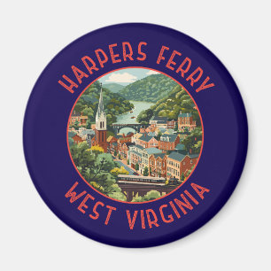 Imán Harpers Ferry West Virginia Molesto Círculo