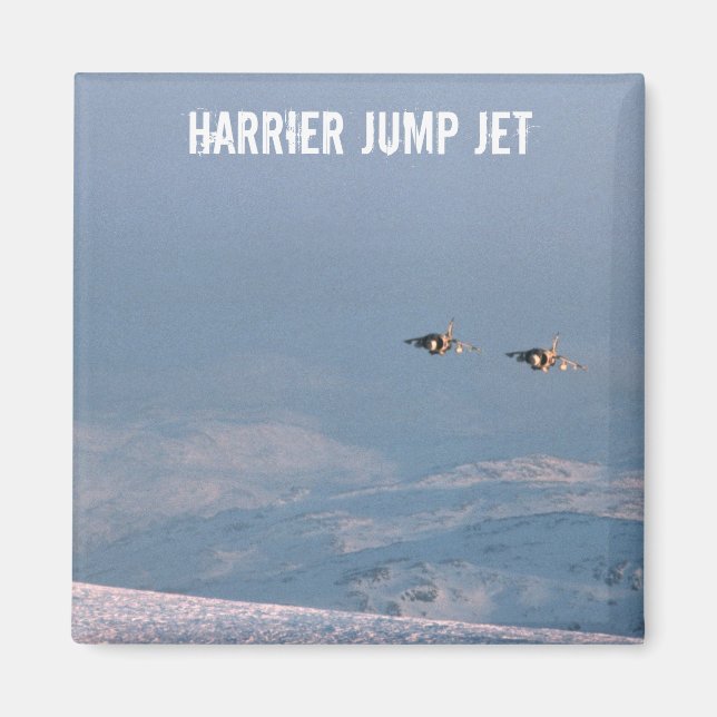 Imán Harrier Jump Jet (Frente)
