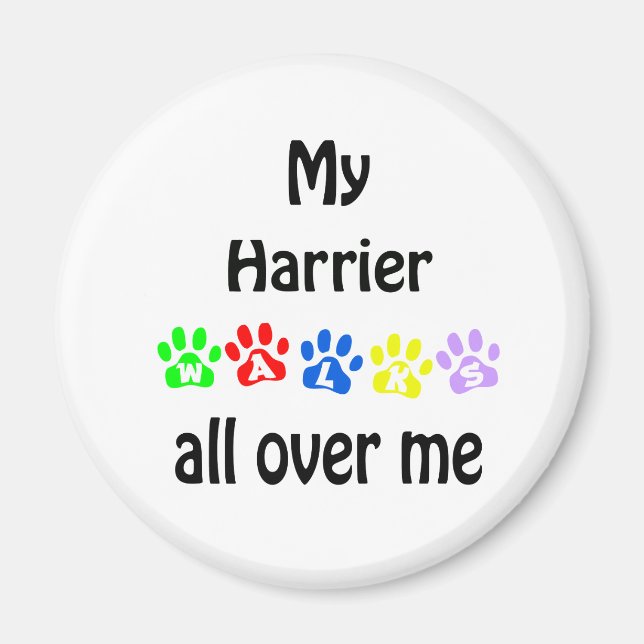 Imán Harrier Walks Design (Frente)