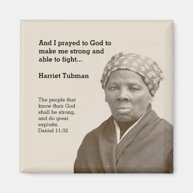 IMÁN HARRIET TUBMAN (Frente)