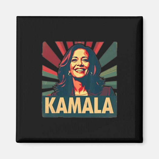 Imán Harris 2024 Kamala Para Presidente (Frente)