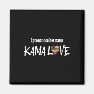 Imán Harris 2024 pronuncia su nombre Kamalove Pro Democ