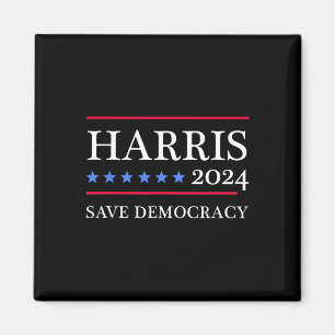Imán Harris 2024 Salve La Democracia Para El Presidente