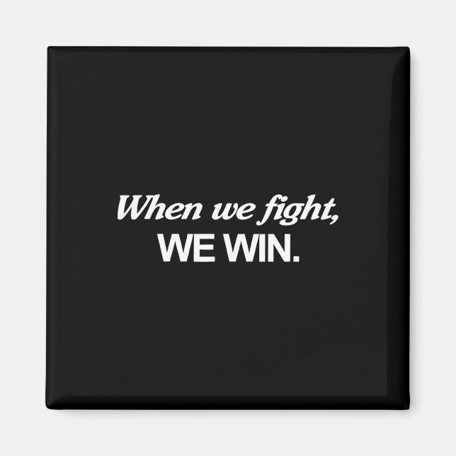 Imán Harris cuando peleamos ganamos (Frente)