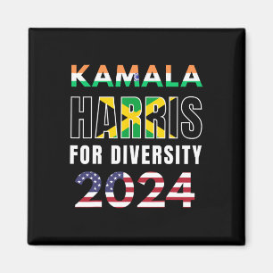 Imán Harris India Bandera Diversidad 2024