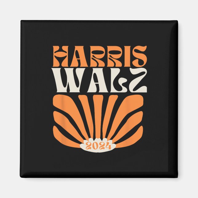 Imán Harris Tim Walz 2024 Elecciones 2024 (Frente)