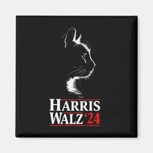 Imán Harris Tim Walz Waltz 2024 Vp Funny Cat Harris Wal