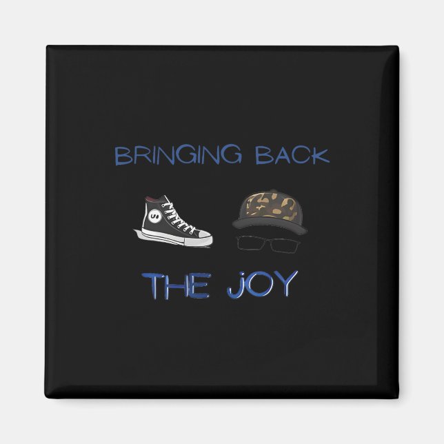 Imán Harris Tim Walz Waltz Recuperando La Alegría (Frente)