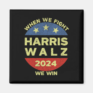 Imán Harris Tim WAlzheimer 2024 Cuando Peleamos Ganamos