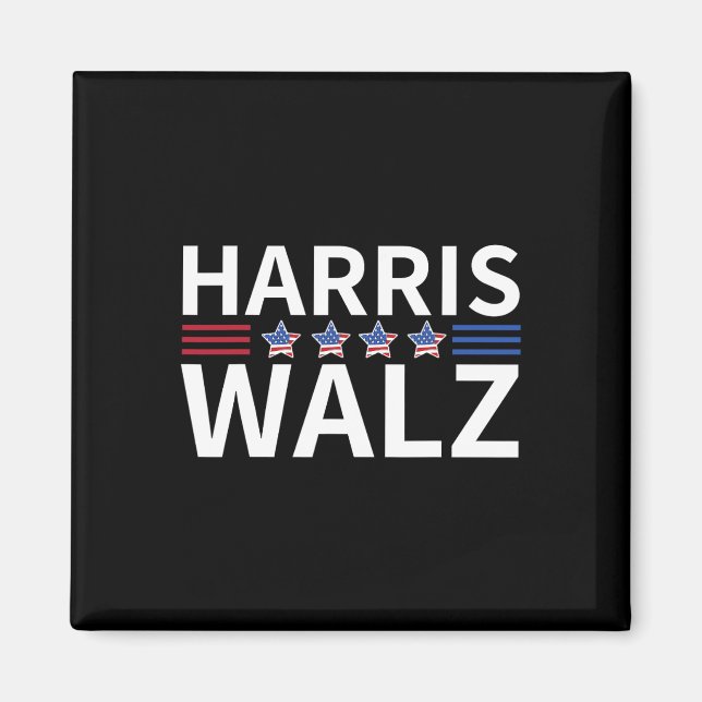Imán Harris Tim WAlzheimer Waltz 2024 (Frente)